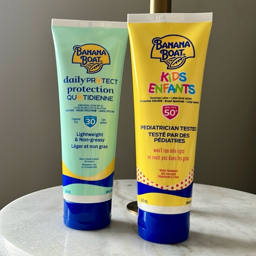 NWOT Banana Boat Sunscreen Bundle